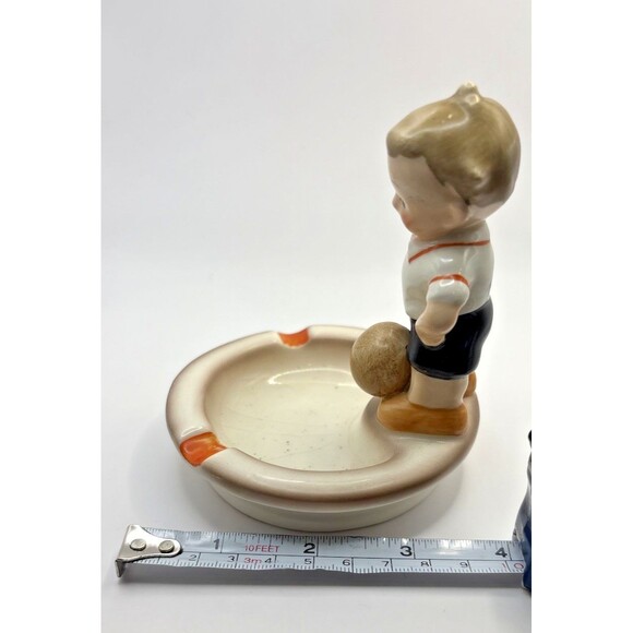 Goebel Ashtray Boy With Ball Has TMK1 and TMK2 Marks - Picture 15 of 15